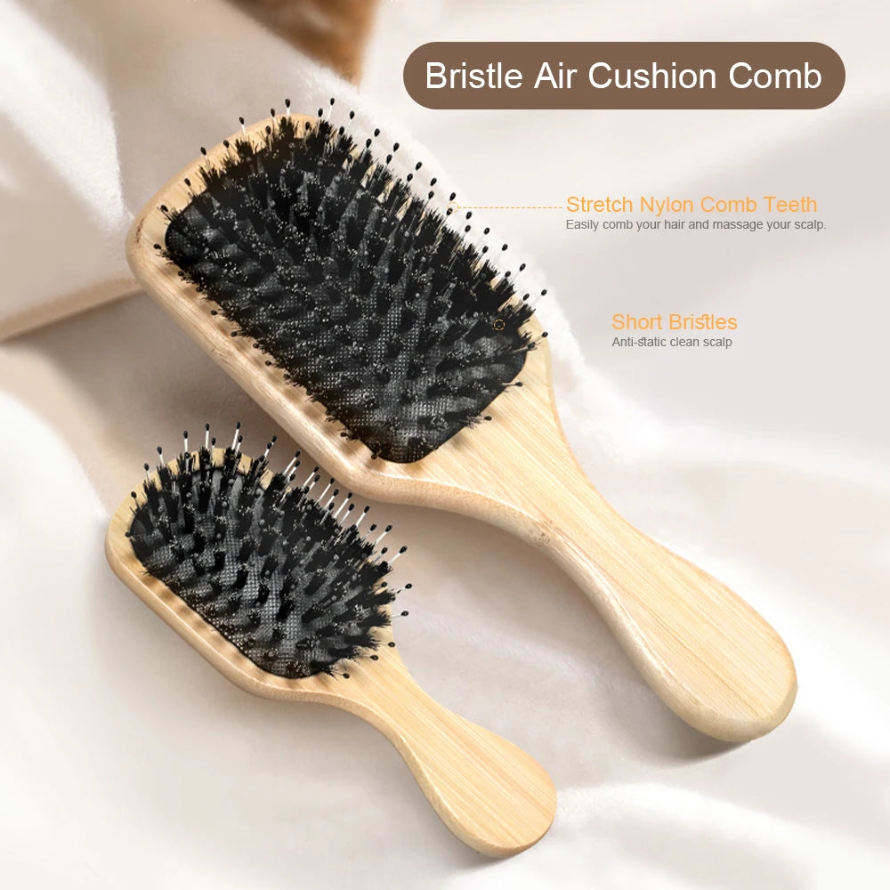 EcoLuxe™ Bamboo Detangling Brush