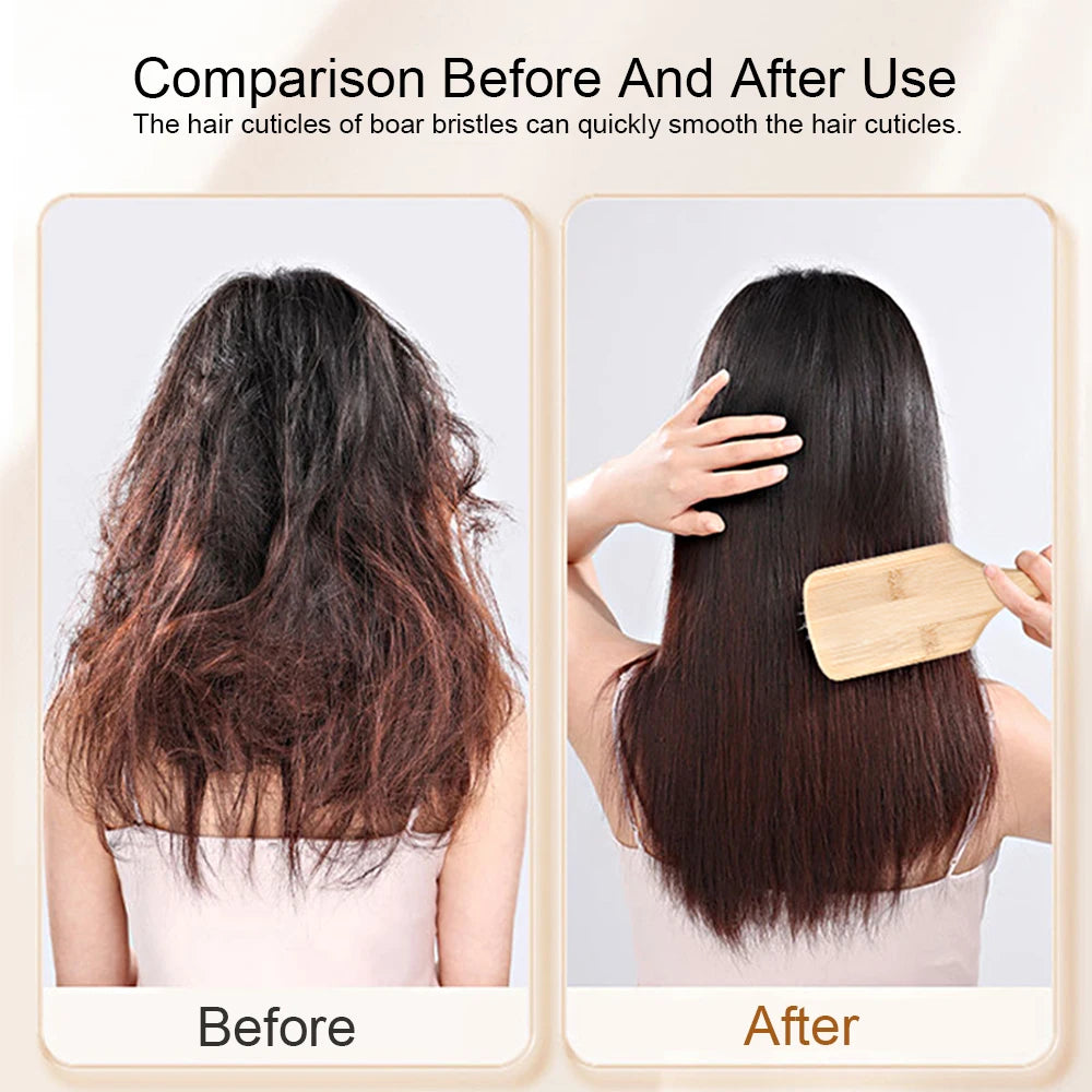 EcoLuxe™ Bamboo Detangling Brush