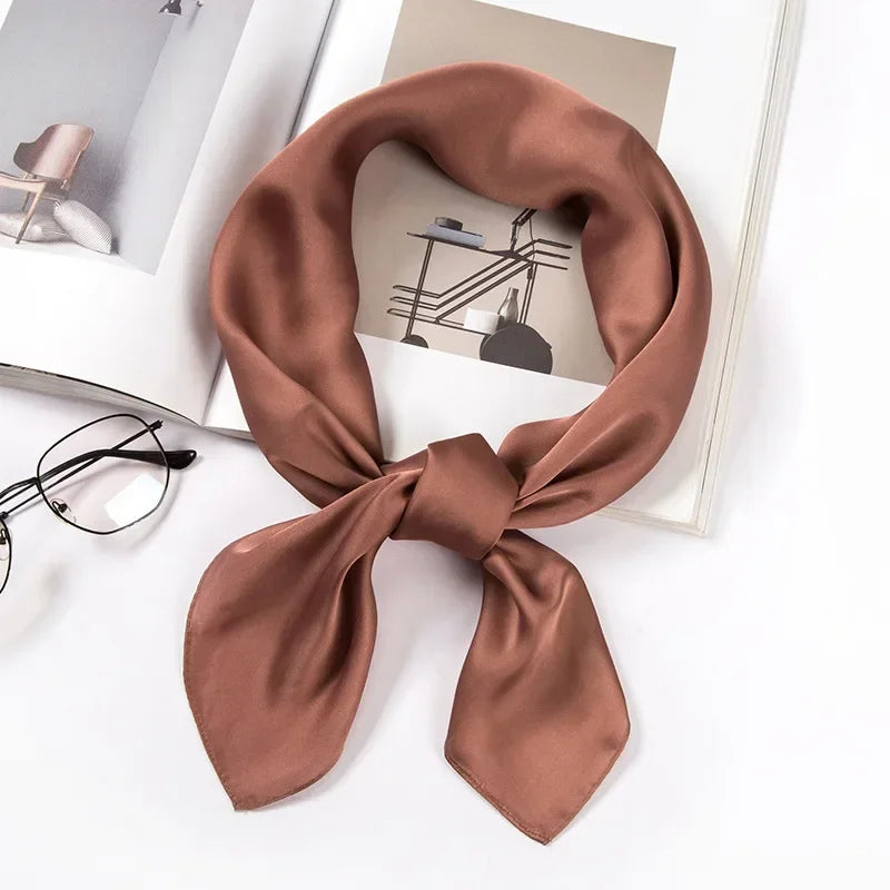 The Luxe Satin Square Scarf™