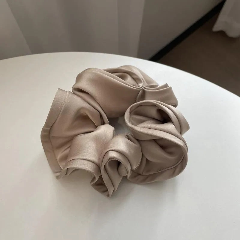 Parisian Satin Bloom Hair Tie