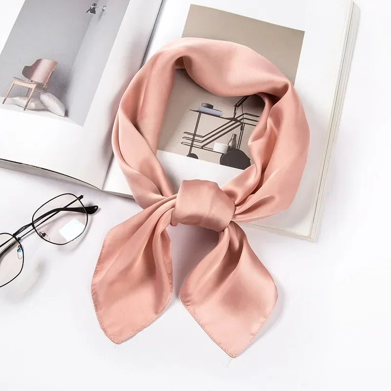 The Luxe Satin Square Scarf™