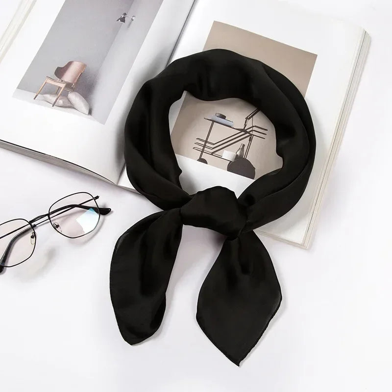 The Luxe Satin Square Scarf™