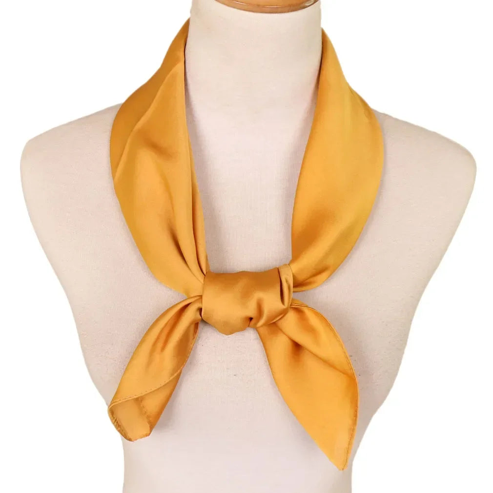 The Luxe Satin Square Scarf™