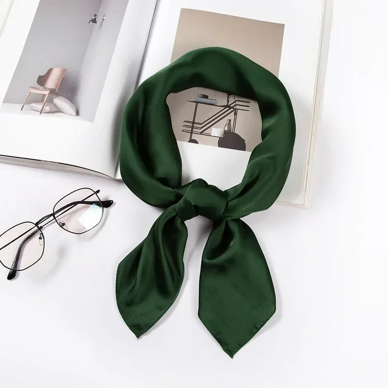 The Luxe Satin Square Scarf™