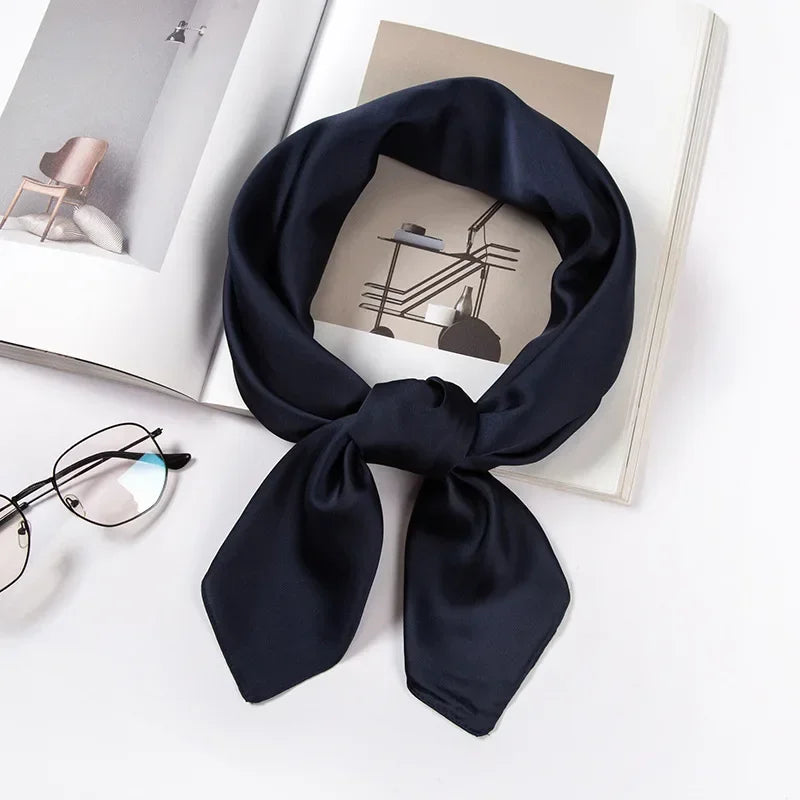The Luxe Satin Square Scarf™