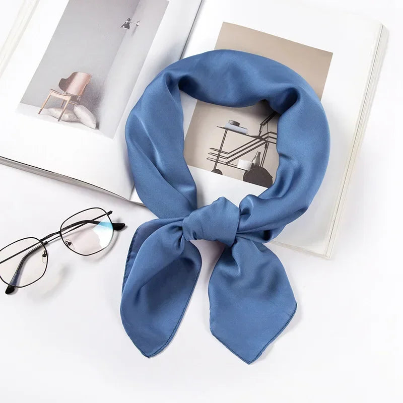 The Luxe Satin Square Scarf™