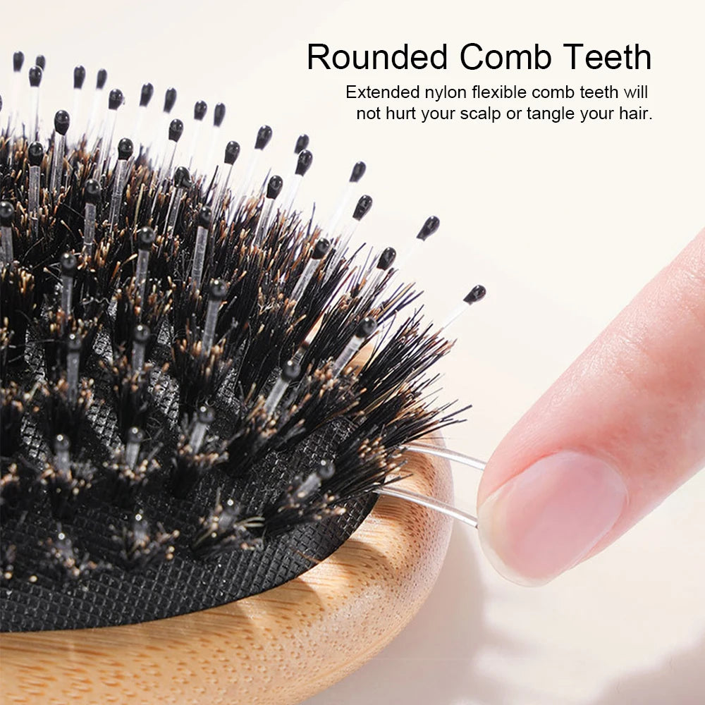 EcoLuxe™ Bamboo Detangling Brush