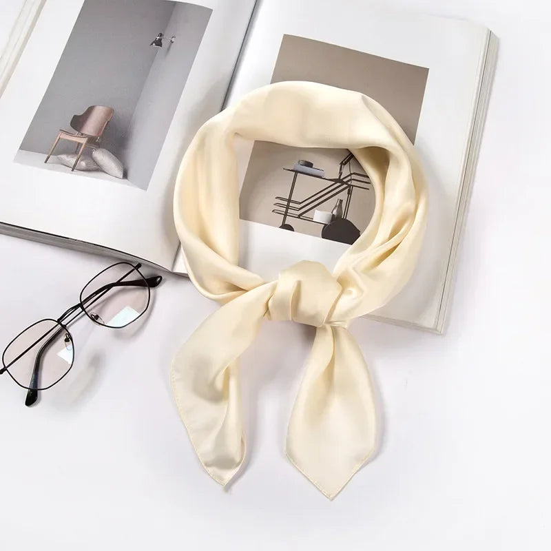 The Luxe Satin Square Scarf™