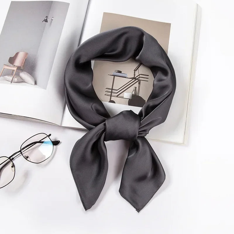 The Luxe Satin Square Scarf™