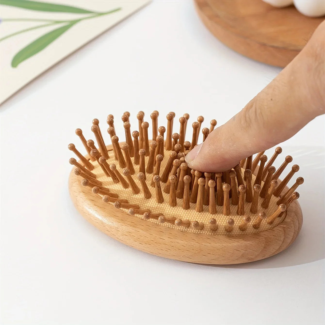 EcoLuxe™ Bamboo Air Cushion Comb