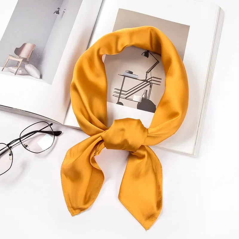 The Luxe Satin Square Scarf™